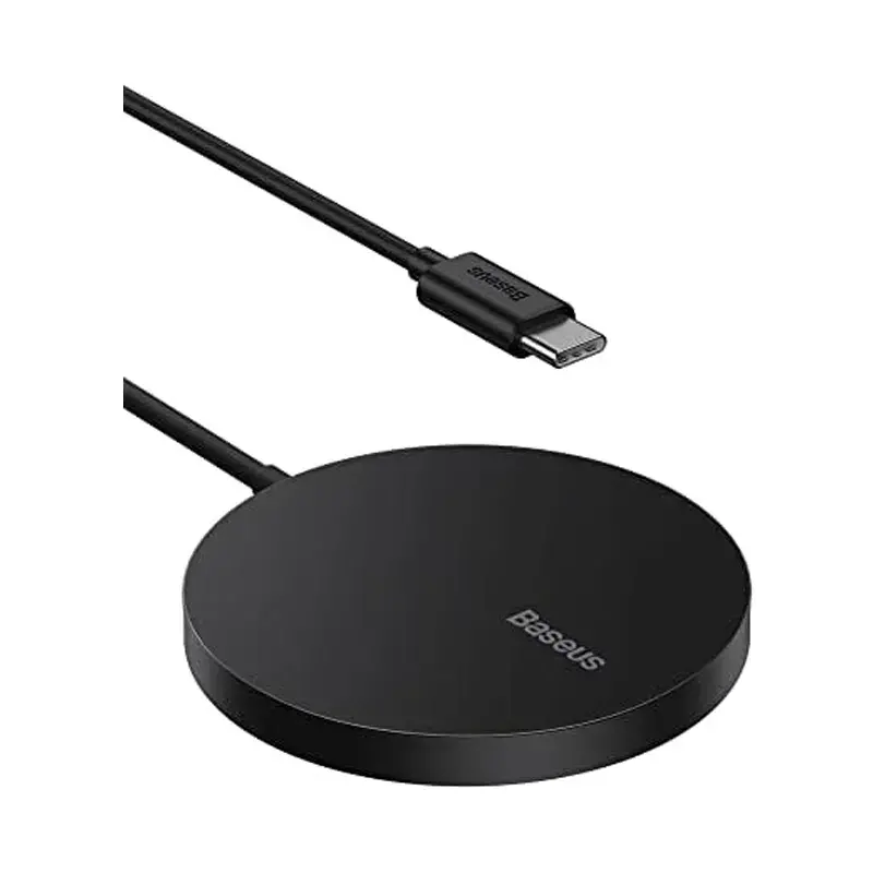 شارژر بی‌سیم باسئوس مدل Baseus Simple Mini3 Magnetic Wireless Charger 15W